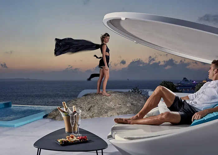 Hotell Kouros & Mykonos Town